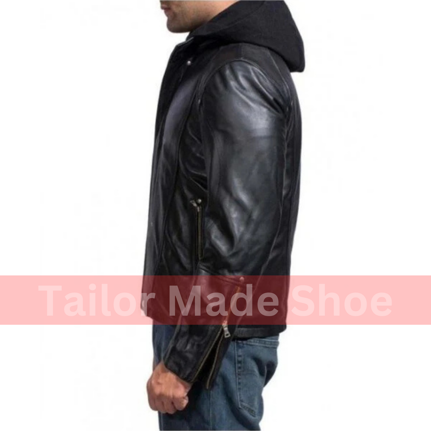 Brick Mansions Damien Collier Leather Jacket Worn by Paul Walker