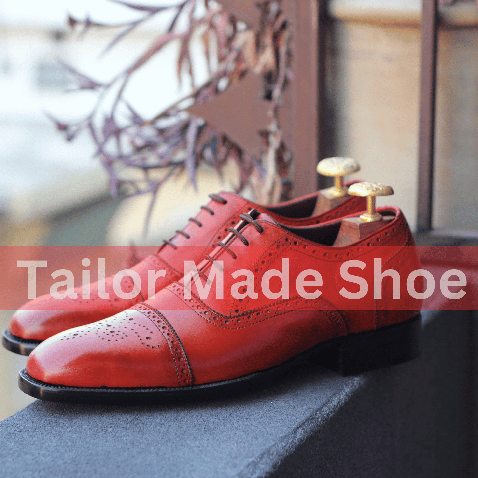 Classic Brogue Leather Oxfords – Handcrafted Formal Footwear Premium Handmade Cap-Toe Oxford Shoes for Men – Business & Formal Wear