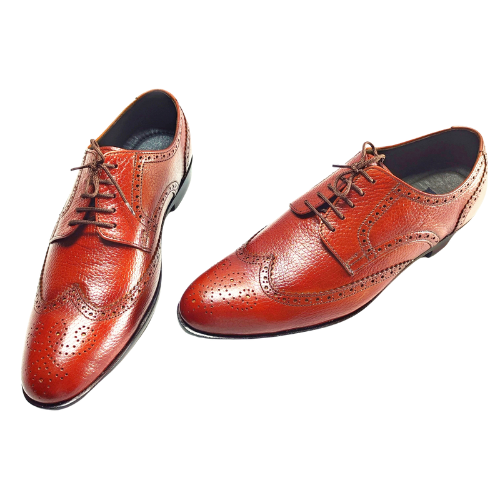Handstiched Handpainted Handmade Geniune Leather Wintip Shoes Brogue Shoes Oxford Formal Dress Mens Shoes