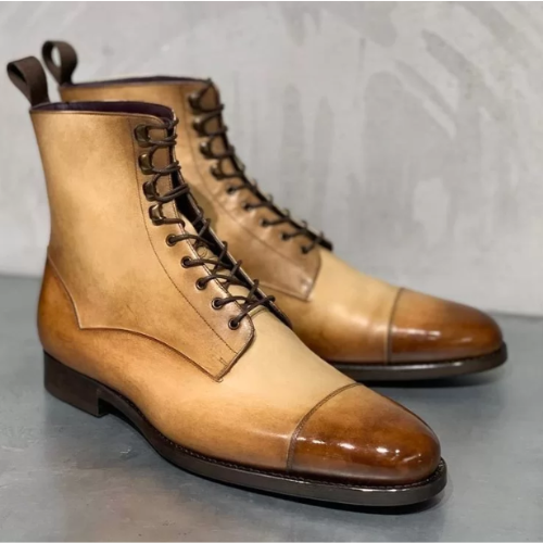 Made to Order Bespoke Handmade Goodyear Welted Boots Premium