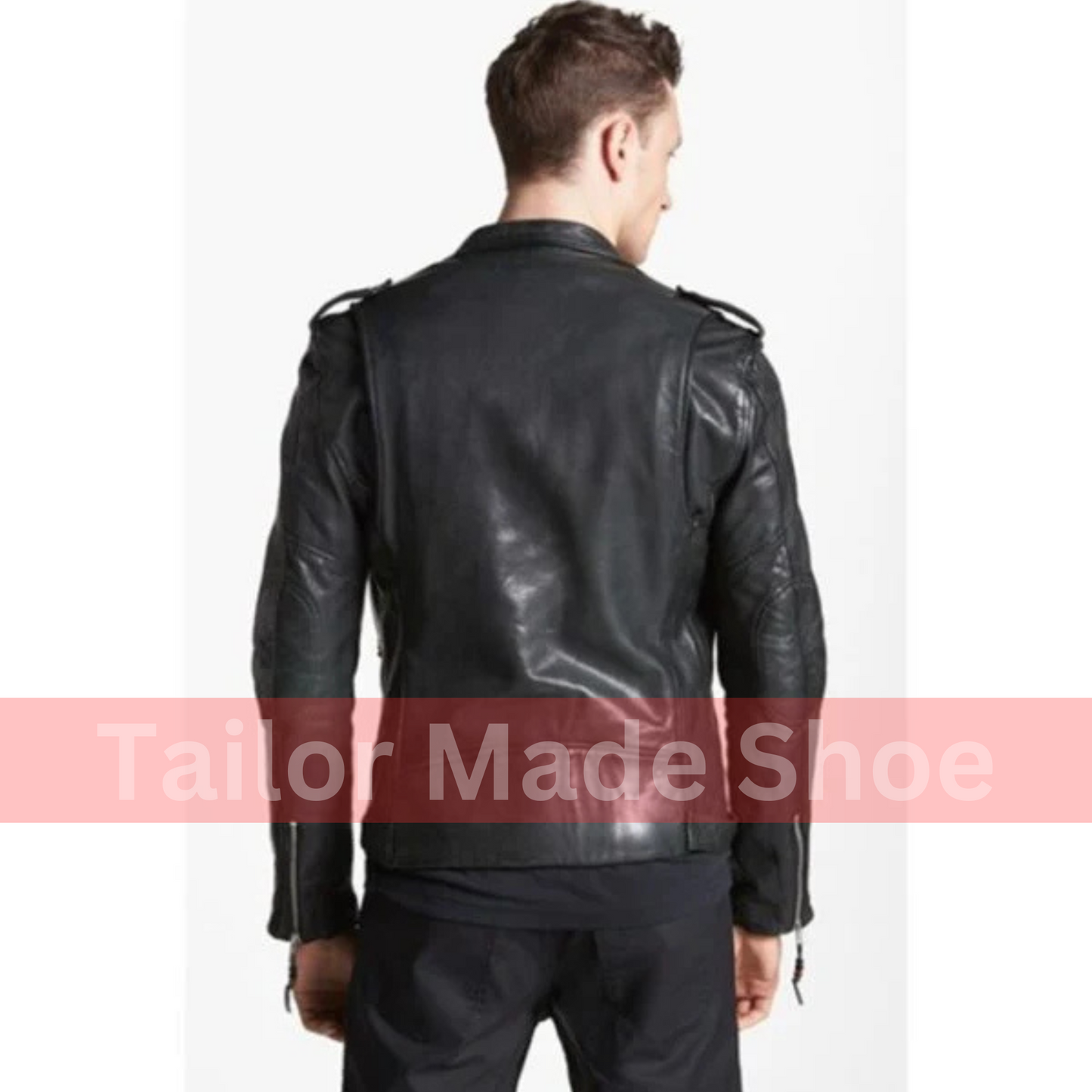 Men's Leather Jacket, Mens Black Jacket, Men’s Biker Leather Jacket, Biker
