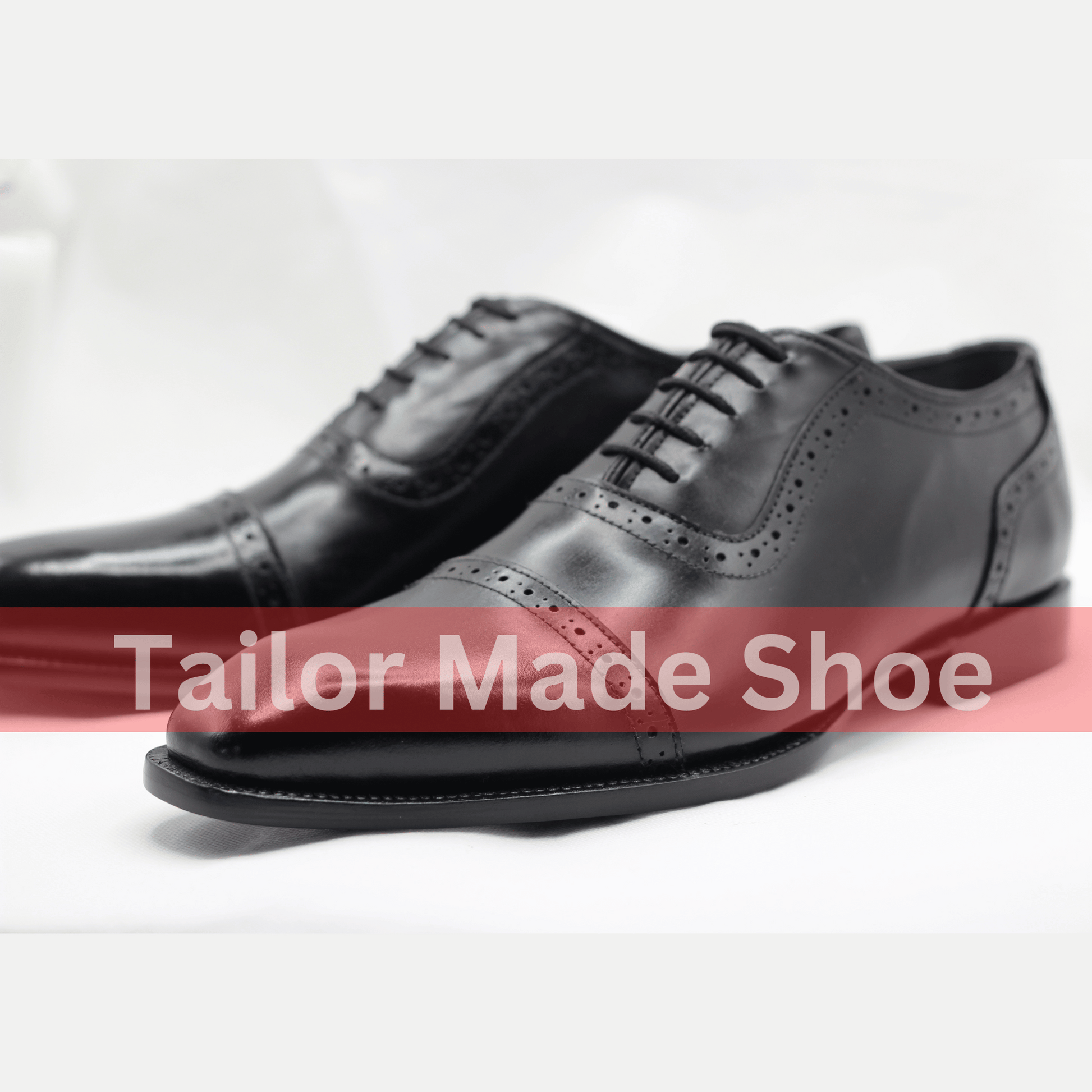 Premium Black Oxford Dress Shoes for Men - Classic Brogue Design Black Oxford Dress Shoes - Perfect for Office, Weddings, and Events