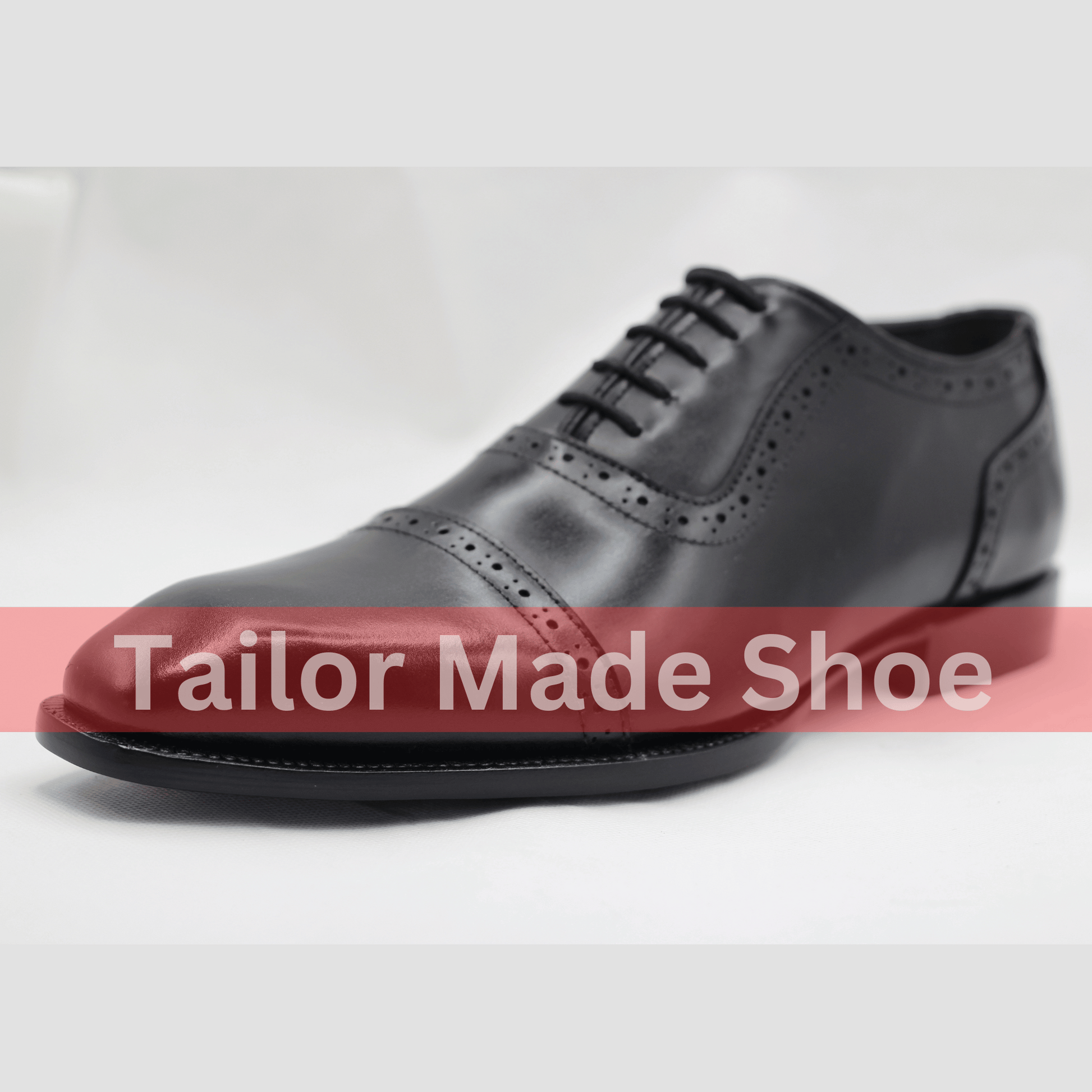 Premium Black Oxford Dress Shoes for Men - Classic Brogue Design Black Oxford Dress Shoes - Perfect for Office, Weddings, and Events