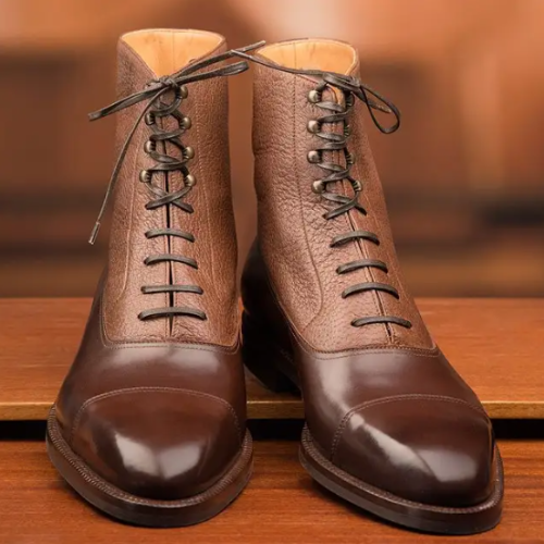 Artisan-Crafted Leather Boots Timeless Beauty Premium Quality Leather Handmade Bespoke Goodyear Welted High Ankle Boots for Mens & Womens