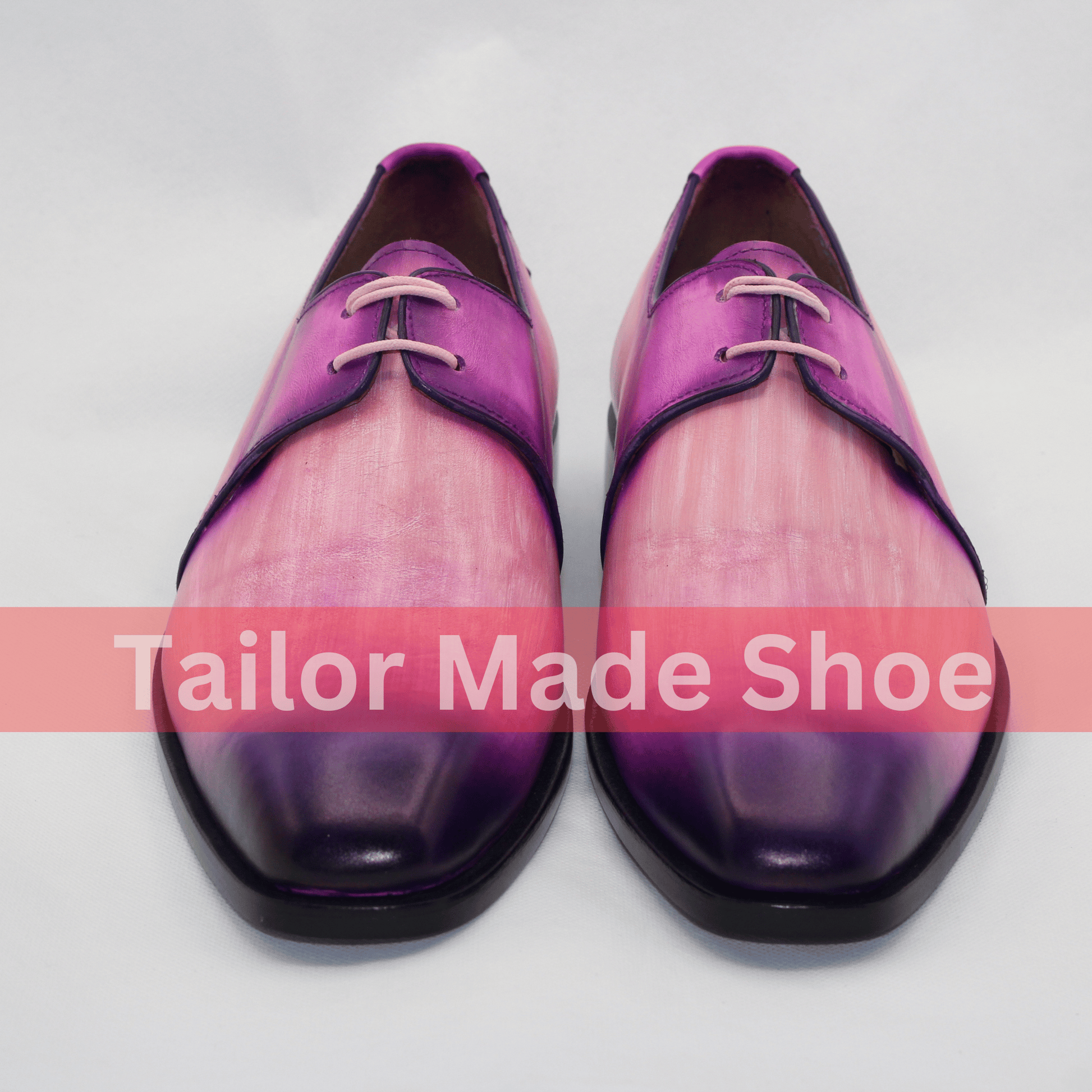 Artisan Hand-Dyed Purple Leather Oxfords for Men | Premium Dress Shoes Tailor Made Shoe Artisan Hand-Dyed Purple Leather Oxfords for Men | Premium Dress Shoes Tailor Made Shoe