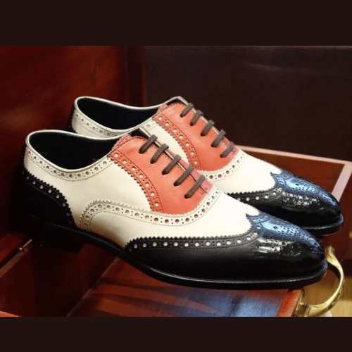 Artisanal Leather Shoes, Handmade Shoe Fashion, Flame Treated Shoes Multi-color Pure Leather oxford Shoes For Men's
