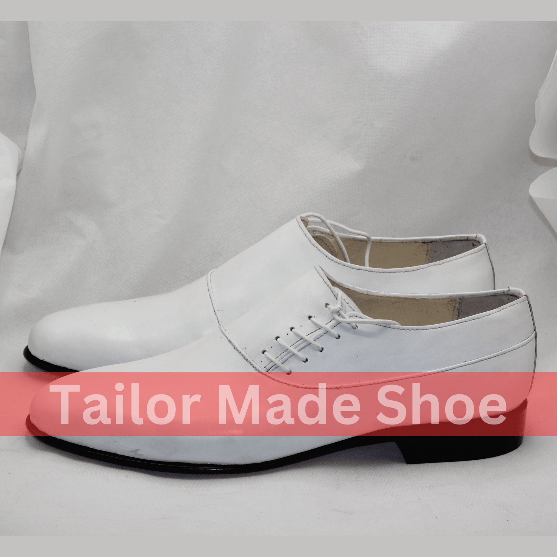 Classic White Formal Lace-Up Shoes for Special Occasions Classic Men’s White Formal Shoes – Premium Quality Leather