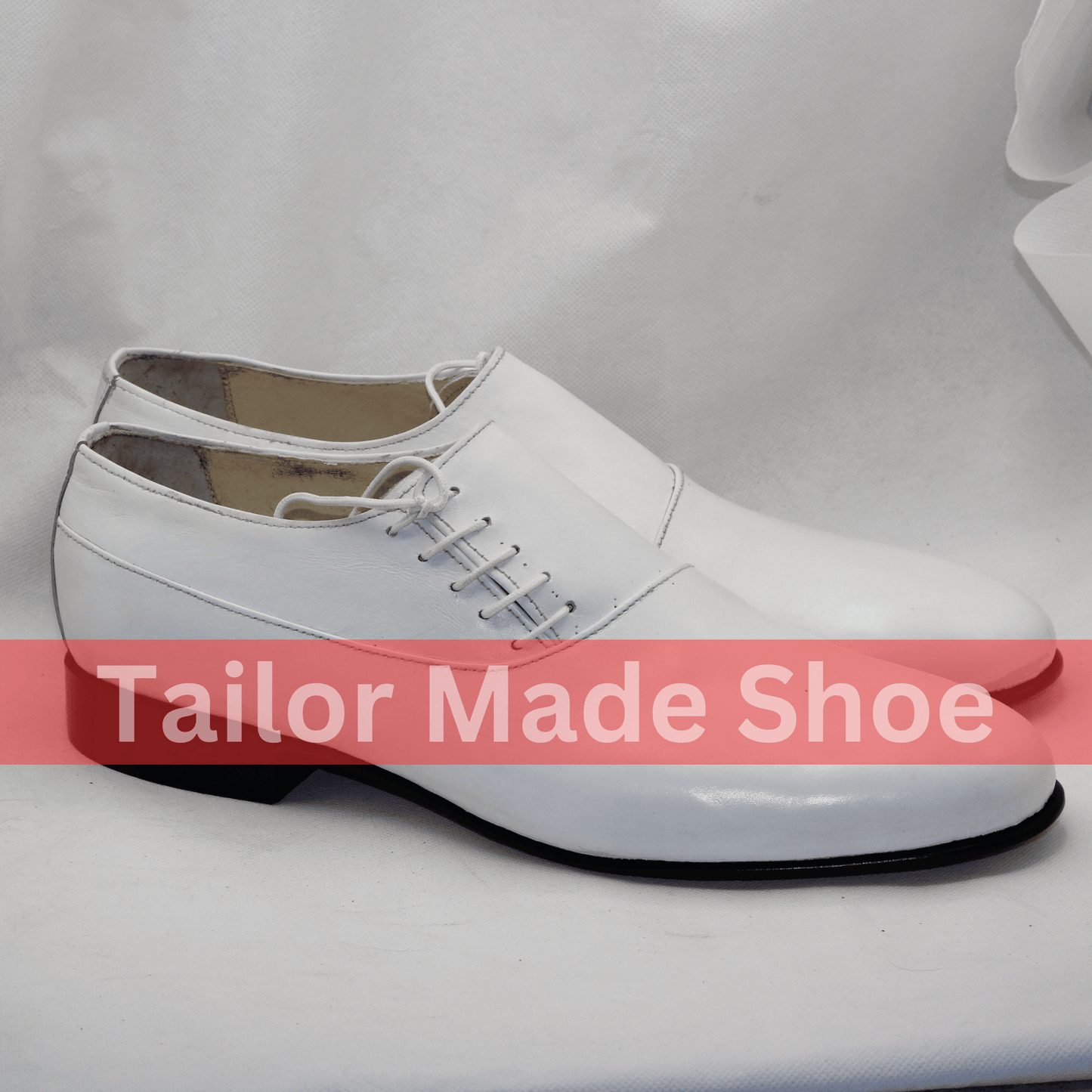 Classic White Formal Lace-Up Shoes for Special Occasions Classic Men’s White Formal Shoes – Premium Quality Leather