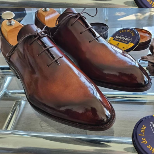 Custom Leather Oxfords Your Individuality, Your Fit, Premium Quality Shinny Leather, Custom-Made Made to Order Shoe Unique Design Mens Shoes