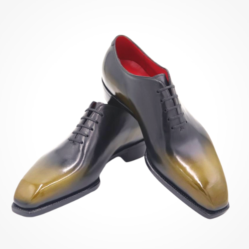 Handmade Goodyear Welted Tailor Made Bespoke Adorable Premium Quality Leather Lace up whole cut Oxford Formal Dress Shoes