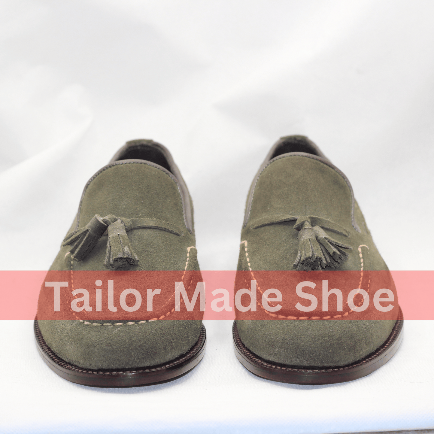 Luxury Men’s Green Suede Tassel Loafers Sophisticated Olive Green Suede Loafers – Comfortable and Durable Design
– Perfect for Casual and Formal Wear