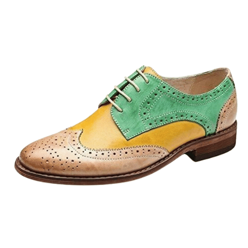 Made-to-Order Shoes, Handcrafted Shoe Shop, Leather Shoe Artisans, Premium Quality Multi-Tone Leather Men's Shoes, Gift For him Formal Shoes