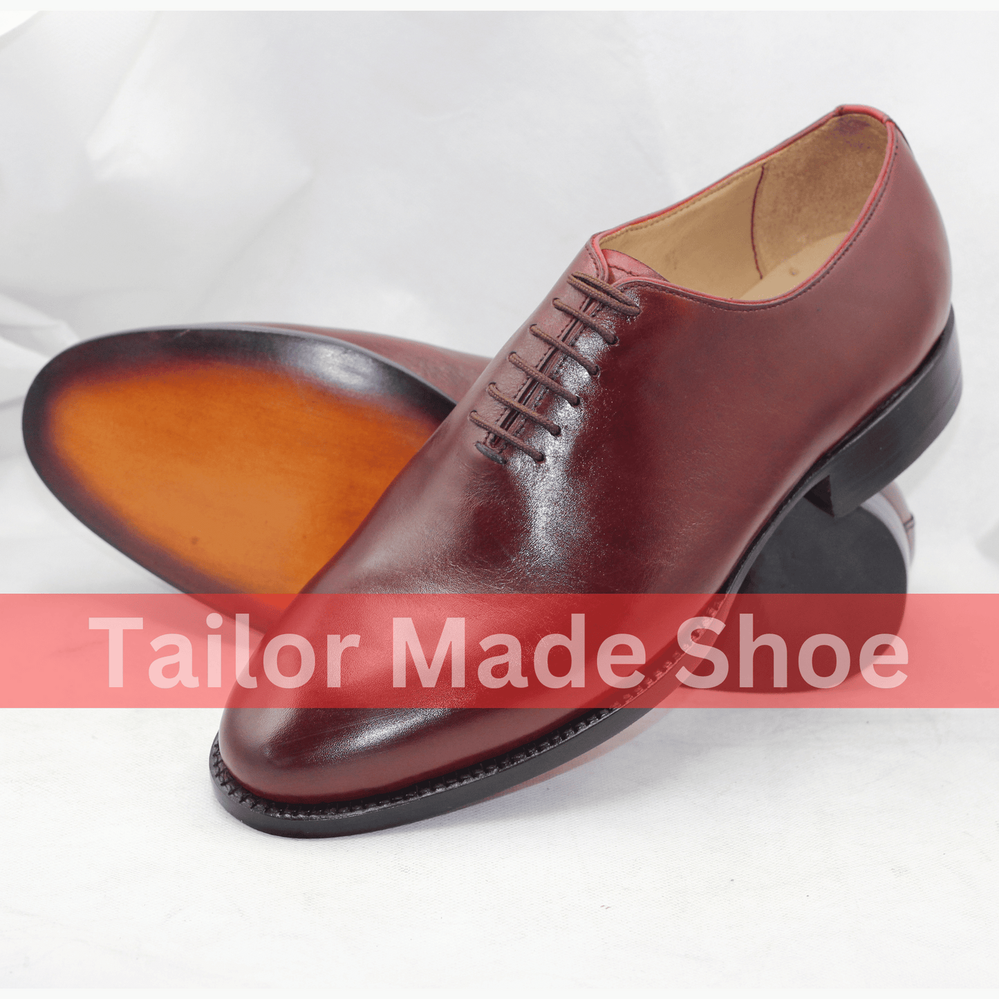 Tailor-Made Burgundy Oxfords – Refined Elegance for Gentlemen Premium Handmade Burgundy Oxfords – Modern & Timeless Appeal