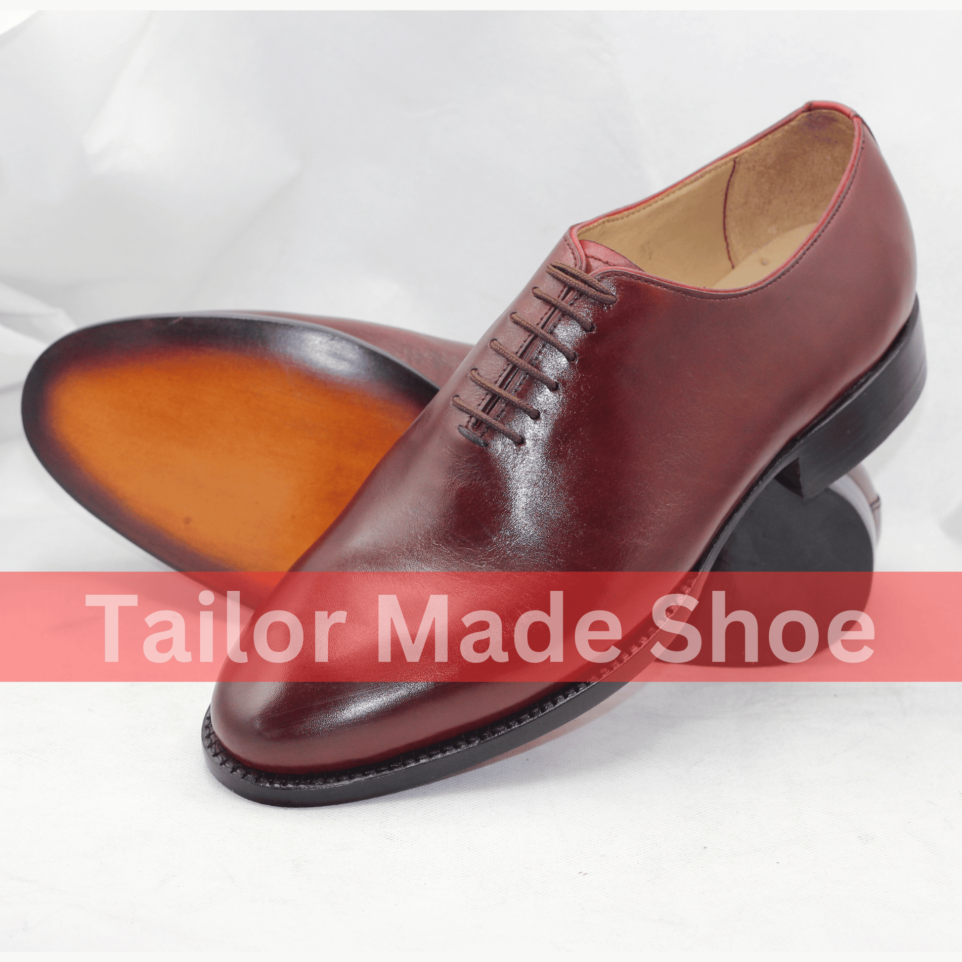 Tailor-Made Burgundy Oxfords – Refined Elegance for Gentlemen Premium Handmade Burgundy Oxfords – Modern & Timeless Appeal