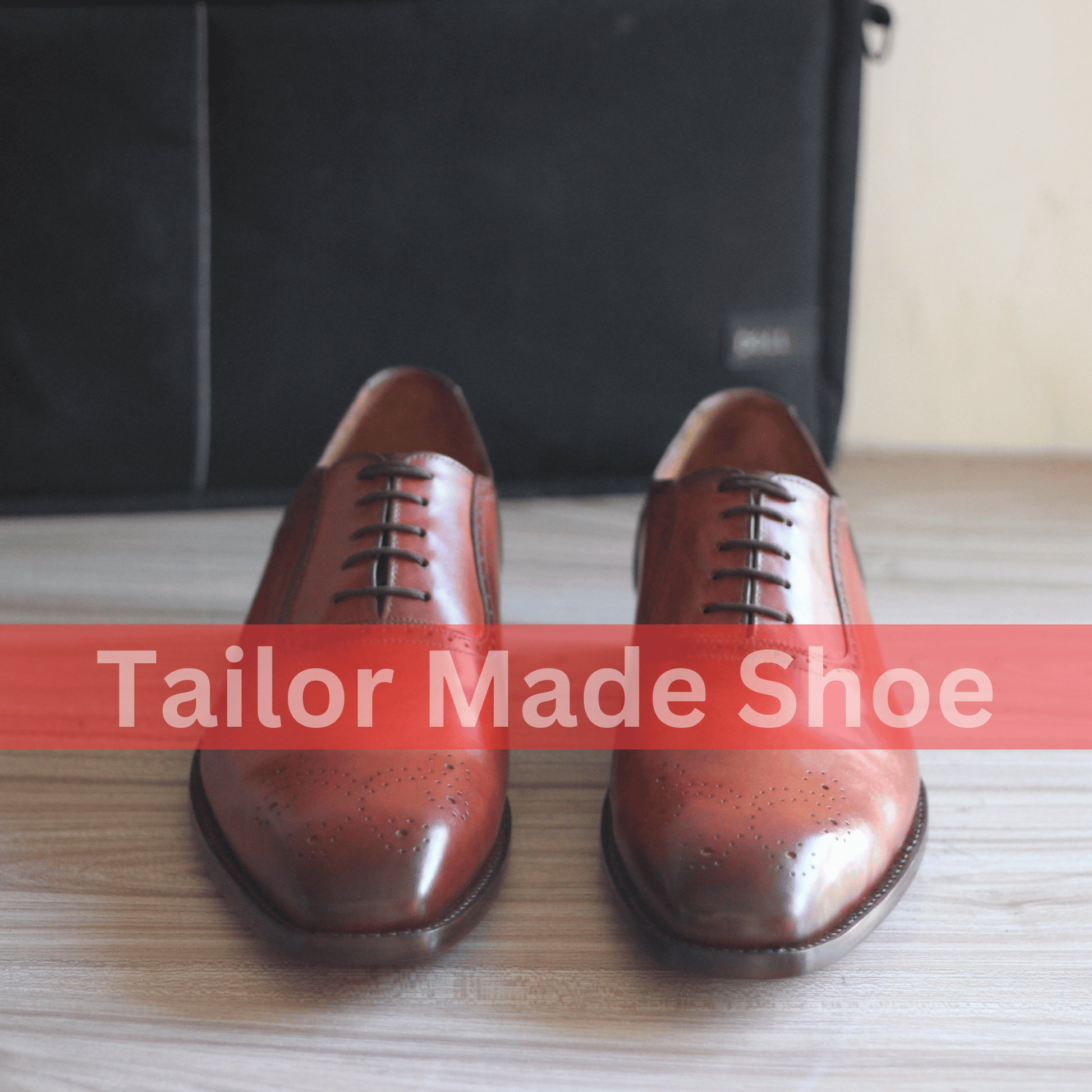 Tailor-Made Burnished Leather Oxfords - Perfect Wedding & Formal Shoes Classic Oxford Shoes in Burnished Leather - Tailor Made for Ultimate Comfort