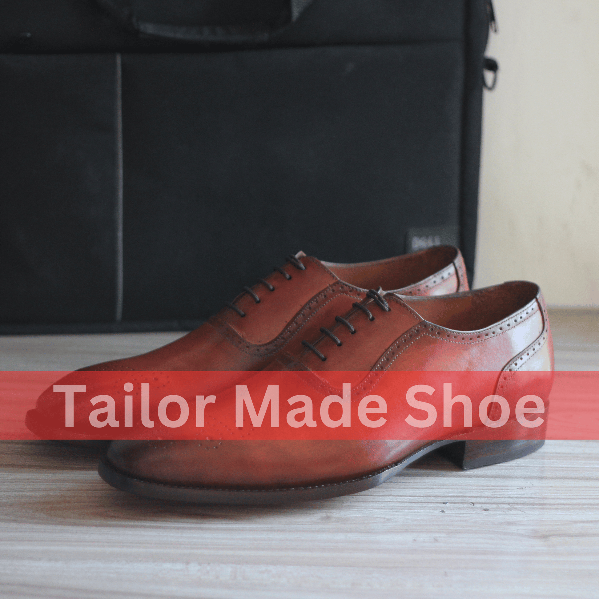 Tailor-Made Burnished Leather Oxfords - Perfect Wedding & Formal Shoes Classic Oxford Shoes in Burnished Leather - Tailor Made for Ultimate Comfort