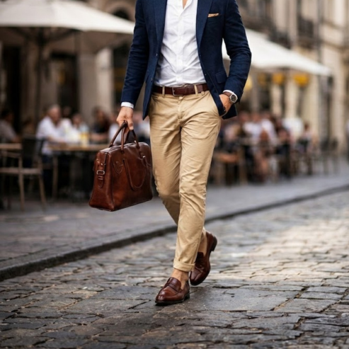 Handmade Leather Penny Loafers