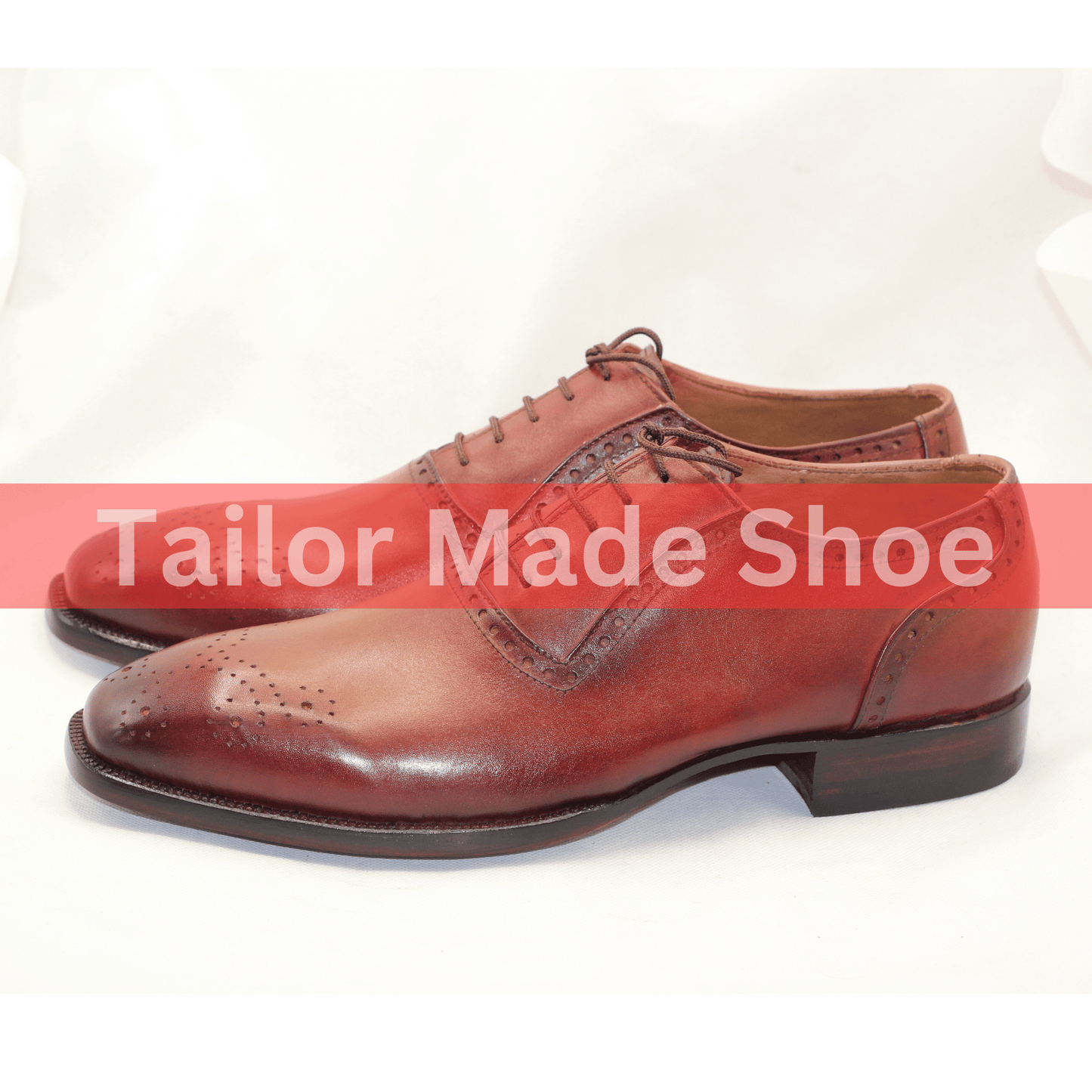 Vintage Brown Leather Shoes with Brogue Detailing – Perfect for Every Occasion Tailor-Made Brown Oxfords – Perfect Blend of Style & Durability