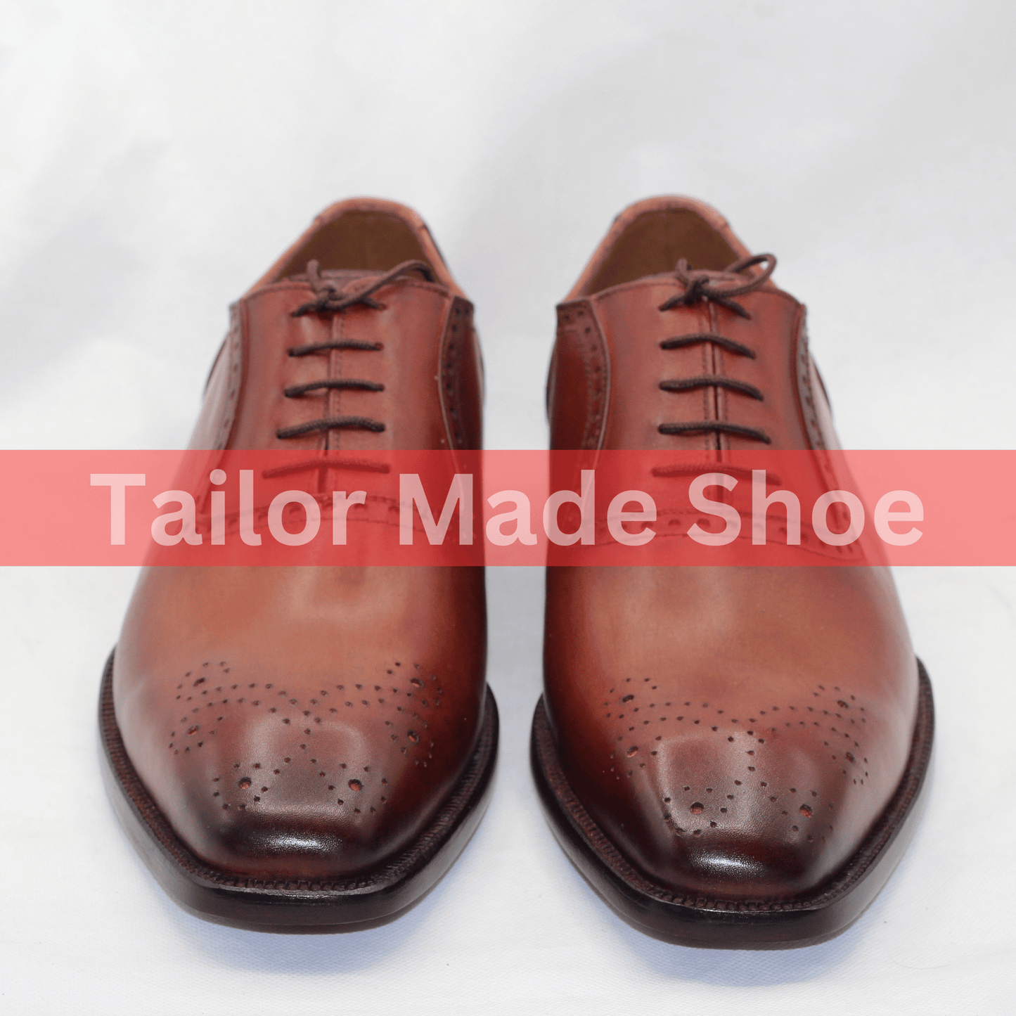 Vintage Brown Leather Shoes with Brogue Detailing – Perfect for Every Occasion Tailor-Made Brown Oxfords – Perfect Blend of Style & Durability