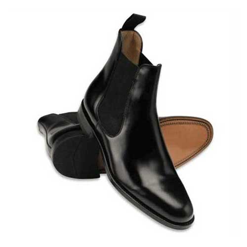 Tailor Made Handmade Men's Black Leather Chelsea Jodhpur Jumper Casual Ankle Chukka Boots