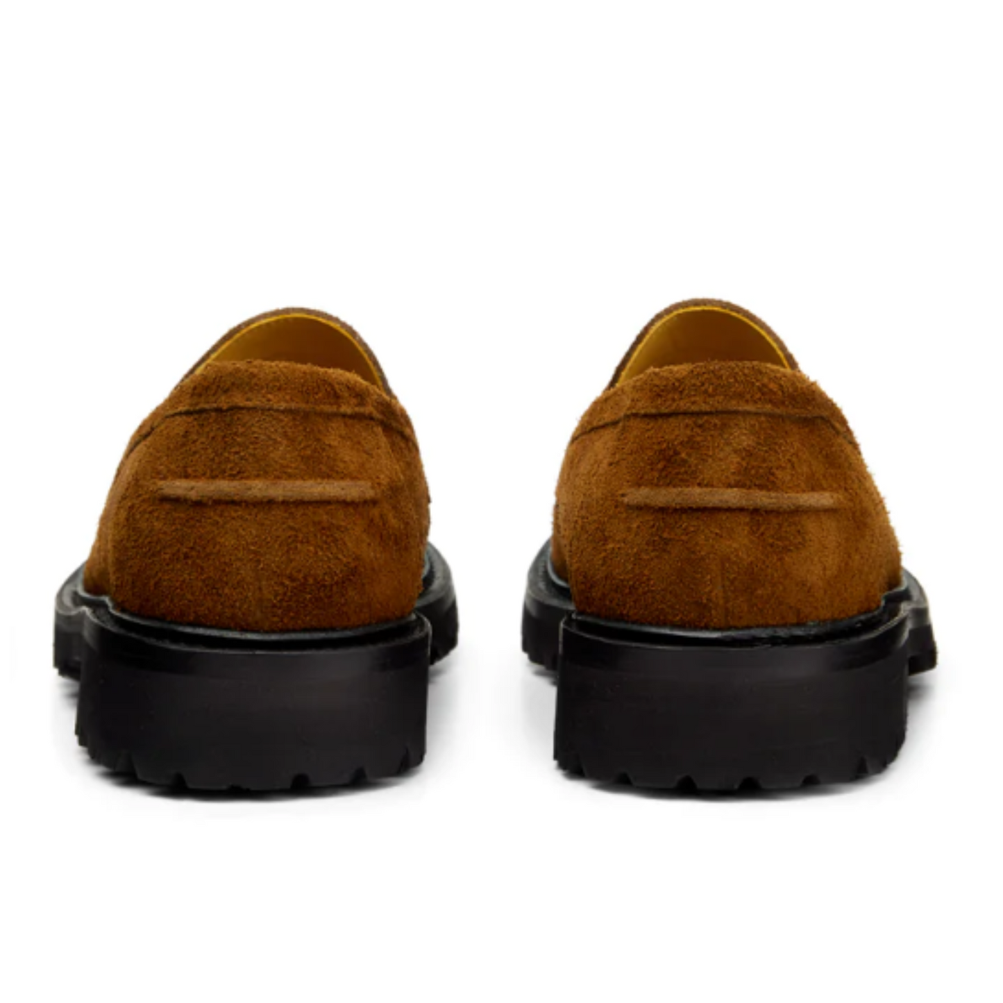 Tailor Made Handmade Tobaccos Suede Tassels Slip On Moccasins Loafers Shoes